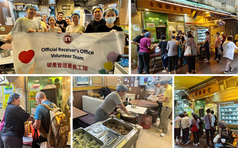 ORO Volunteer Team helped preparing meal boxes at Gingko House